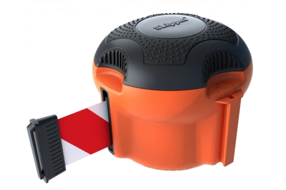 Imagen de BARRERA RETRÁCTIL 9M ROJA/BLANCA